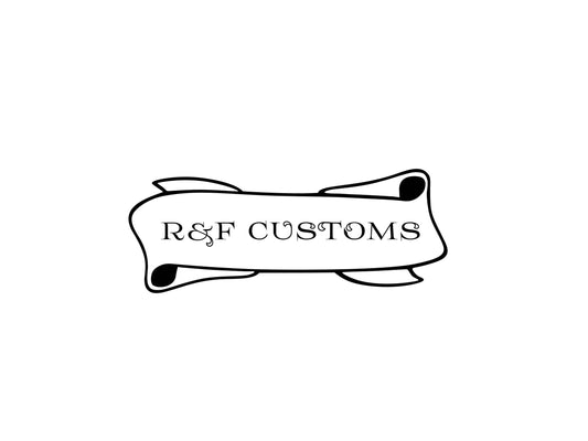 Custom Banner Waterslide Decal 55 x 20mm Prida Font