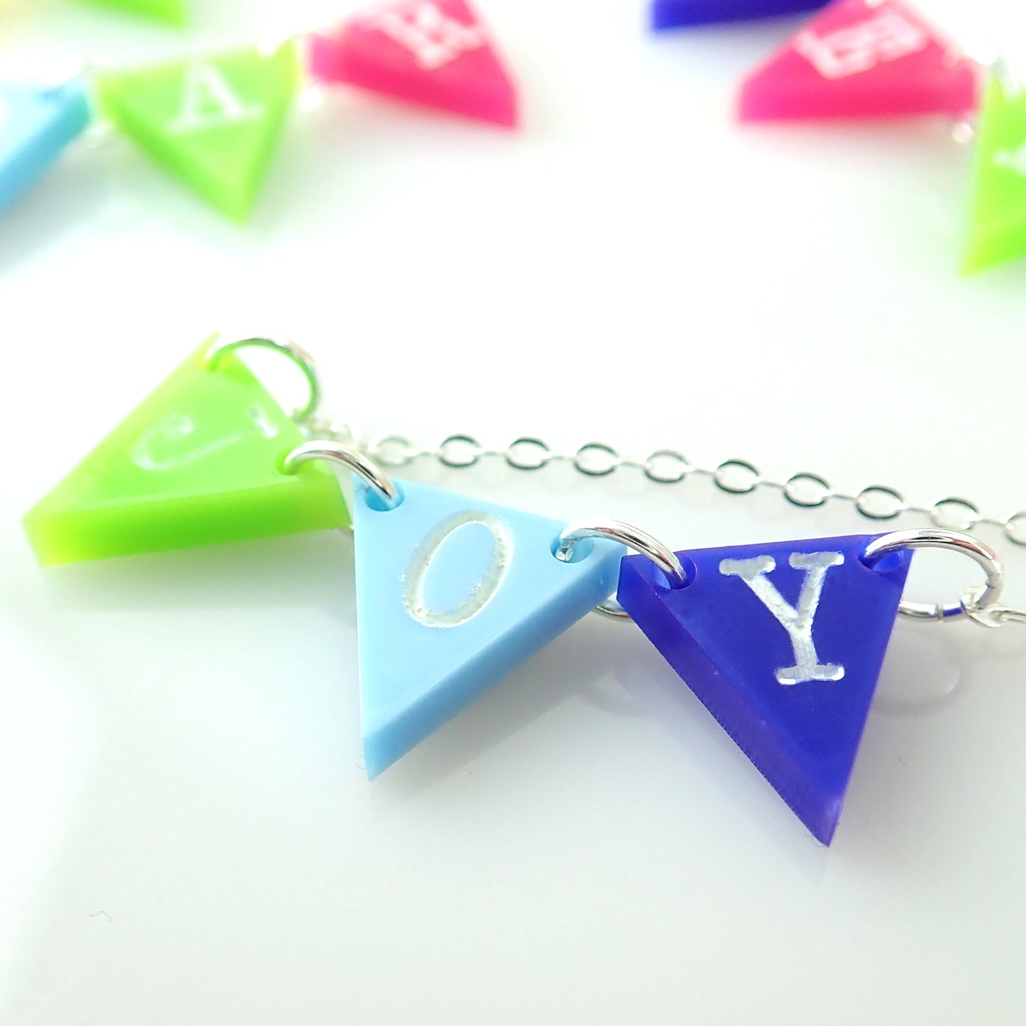 Personalised Bunting Necklace